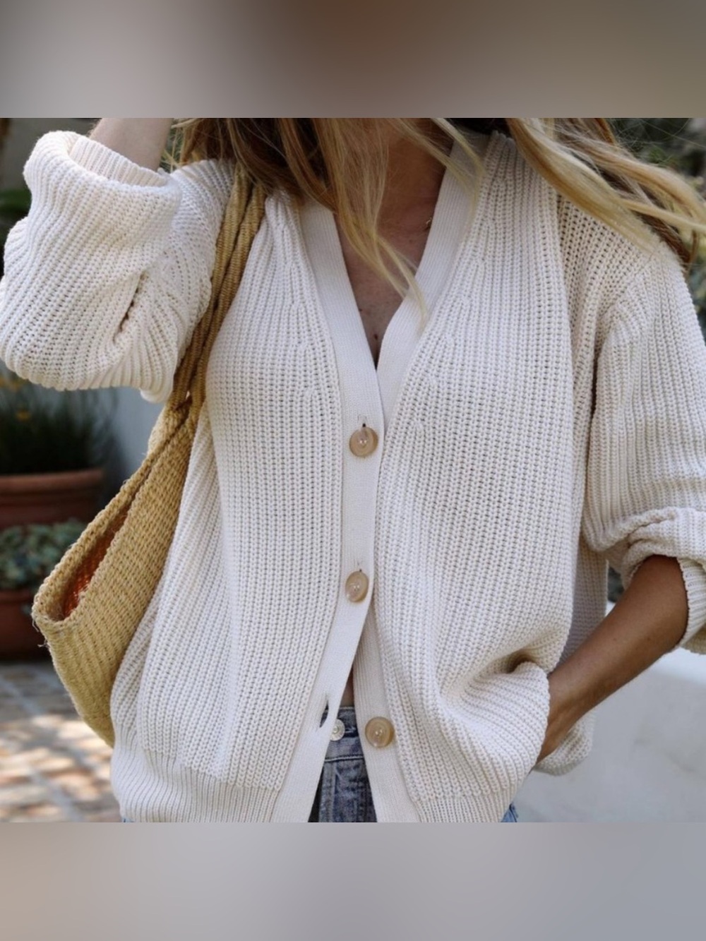 Jenni Kayne Cotton Cardigan
